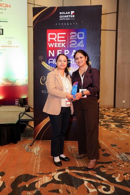 NEF won the award “Sustainability Team of the Year” in RE Week 2024